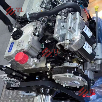 El motor de la excavadora Carter C4.4 sustituye el motor diesel