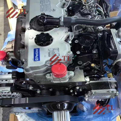 El motor de la excavadora Carter C4.4 sustituye el motor diesel